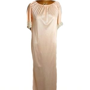 Vintage night gown full length Stone brand